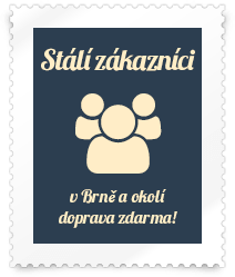 Stáli zákazníci - v Brně a okolí doprava zdarma!